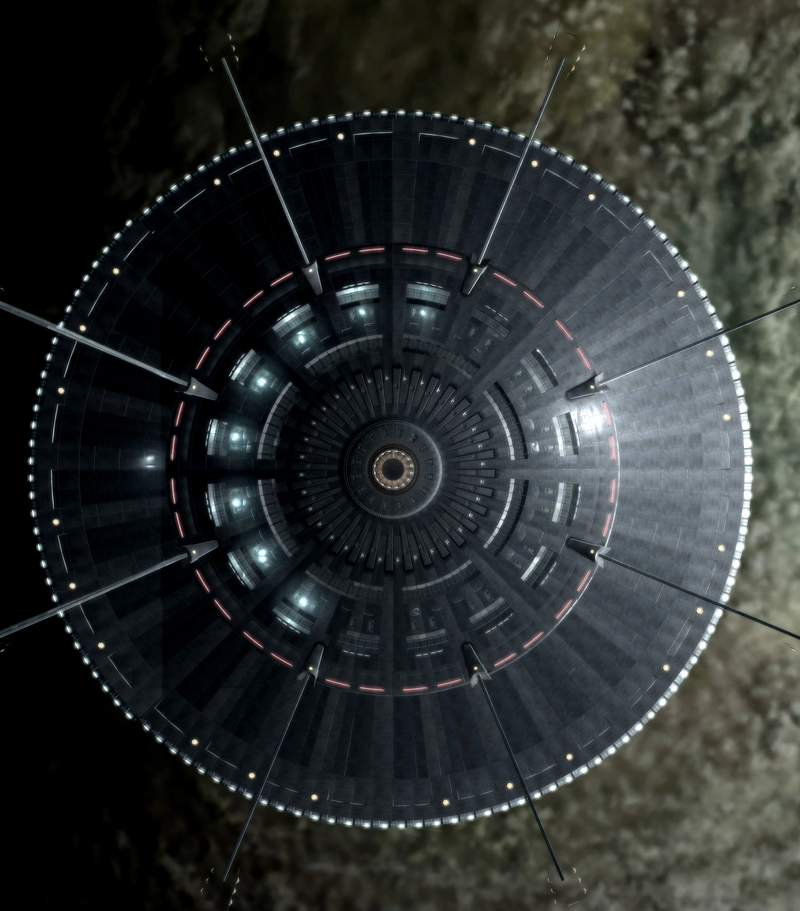 Mutterschiff Zeta Weltraumspaziergang